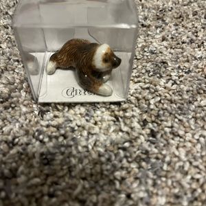 Glass sloth figurine